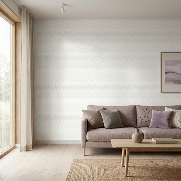 Missoni Home 1 ZigZag Multicolore Vinil Duvar Kağıdı
