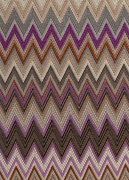Missoni Home Zig Zag Gri Beyaz Duvar Kağıdı