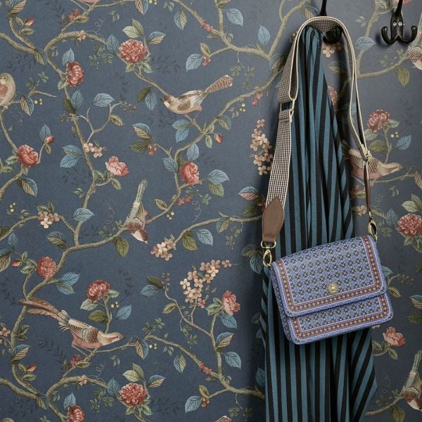 Pip Studio 6 Koleksiyonu Dallarda Kuşlar Duvar Kağıdı