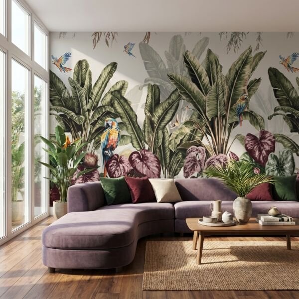 Tropical Rainforest Paradise Duvar Kağıdı