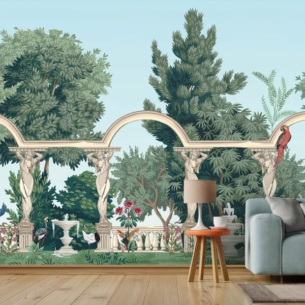 Kadın Büstler Üzerinde Kemerler Duvar Kağıdı