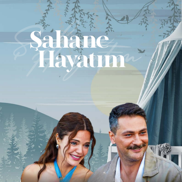 Şahane Hayatım Dizisi Uva Minimal Dağ Manzaralı Çocuk Duvar Kağıdı