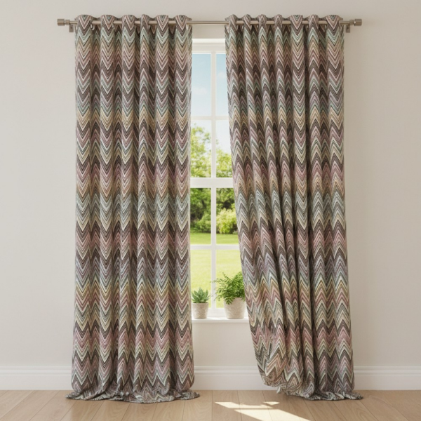 Zigzag Desen Döşemelik Kumaş