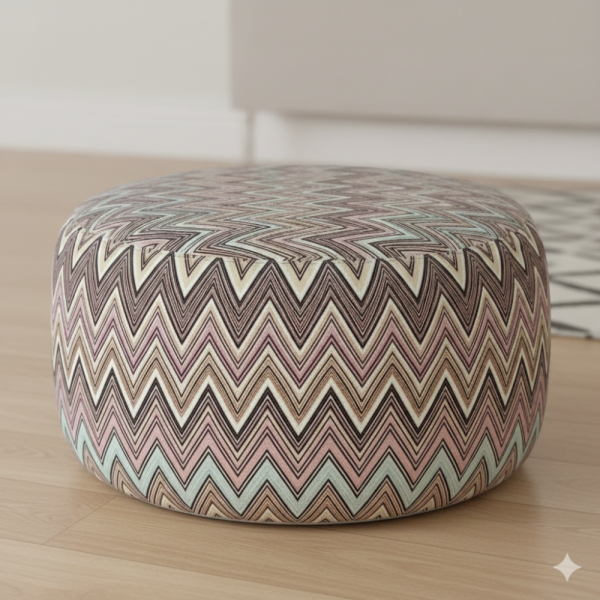 Zigzag Desen Döşemelik Kumaş