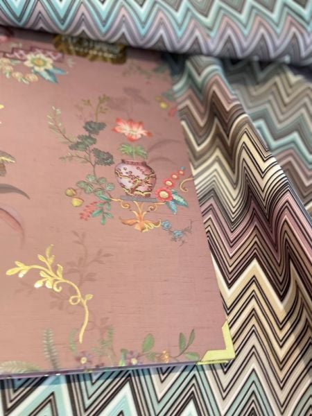 Zigzag Desen Döşemelik Kumaş