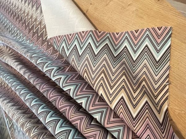 Zigzag Desen Döşemelik Kumaş