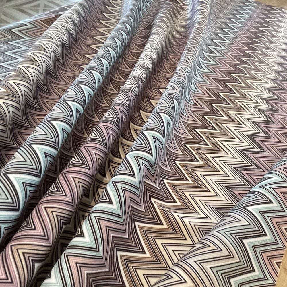 Zigzag Desen Döşemelik Kumaş