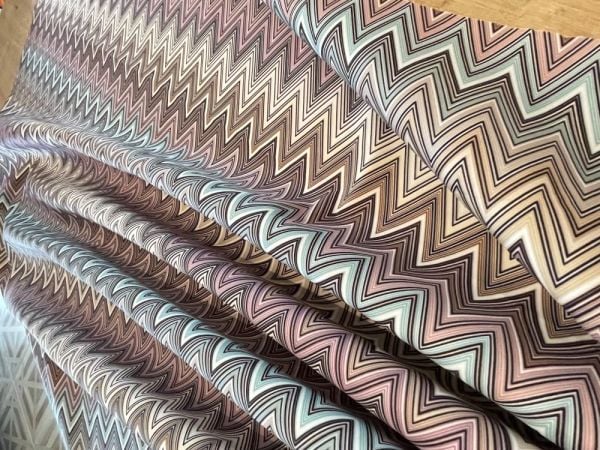Zigzag Desen Döşemelik Kumaş