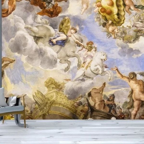 Palazzo Pitti Floransa İtalya Antik Mitoloji Sanat Duvar Kağıdı