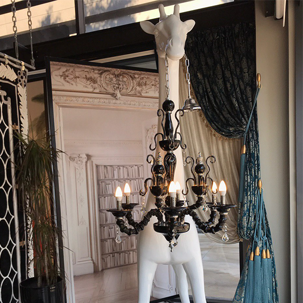 Zürafa Aydınlatma (Giraffe Lamp) 2.73 Boy
