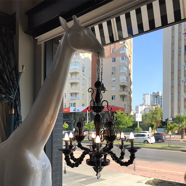 Zürafa Aydınlatma (Giraffe Lamp) 2.73 Boy