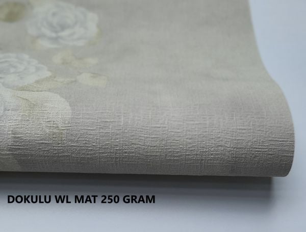 Gamze Ve Ömer Balkon Pano Duvar Kağıdı Tekstil Dokulu Islak Alan Kullanımları İçin Uygundur.350 Gram