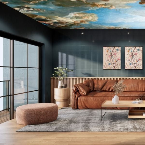 Melekler Bulutlar Mitolojik Duvar Kağıdı