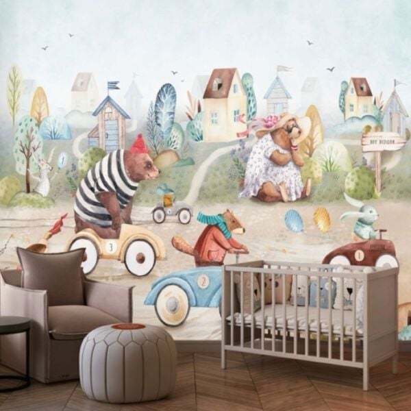 Miskin Sevimli Bay Bayan Ayı Duvar Kağıdı