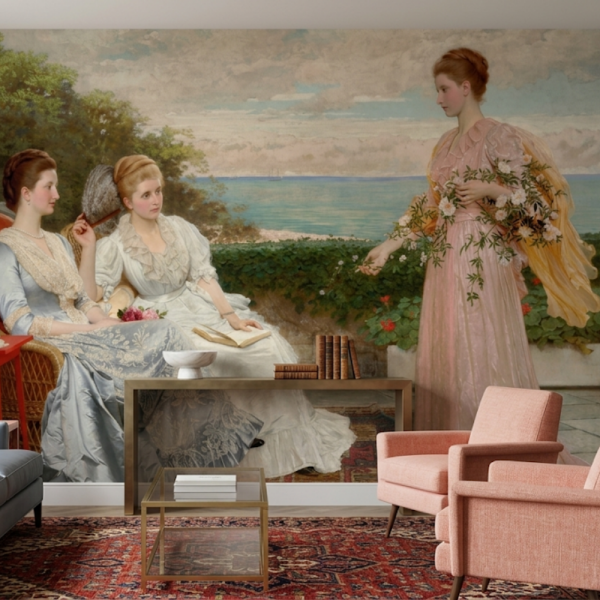 Manzarada Prenses Ve Kızları Duvar Kağıdı