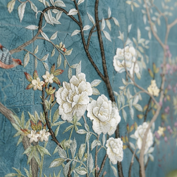 Turkuaz Rüya Tavus Kuşu Duvar Kağıdı