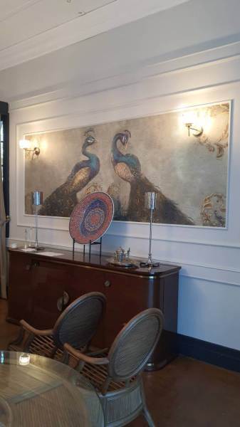 Annemizi Saklarken Yemek Bölümü Kağıdımız Duvar Kağıdı