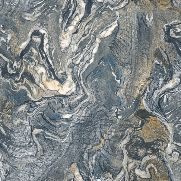 Rima Fluida Koleksiyonu İthal Duvar Kağıdı Fluida Blue Mineral – 540103