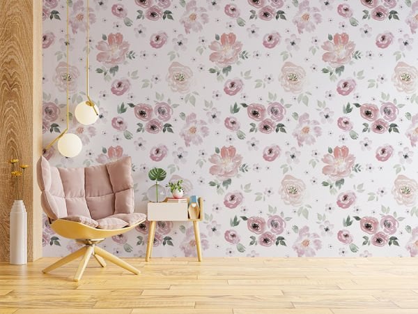 Sakla Beni Dizisi Naz Oda Çiçekler Duvar Kağıdı