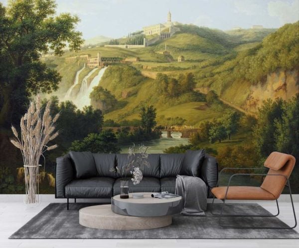 Dağın Tepesinde Kale Saray Duvar Kağıdı