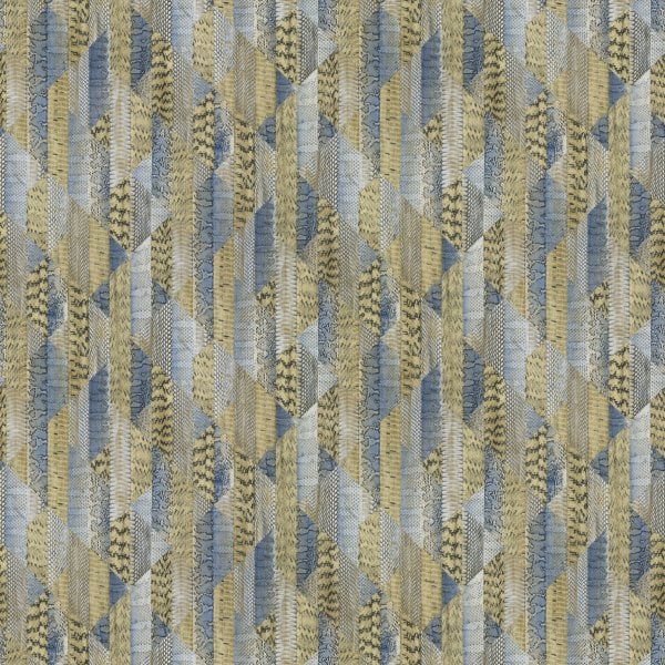 Roberto Cavalli 8 Nolu Koleksiyon Desenli Mavi Leopar