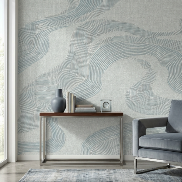 Rima Velora Koleksiyonu İthal Duvar Kağıdı Velora Mist Blue – 540503