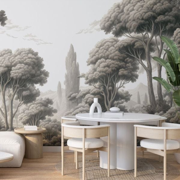 Çam Ağaçları Orman Duvar Kağıdı