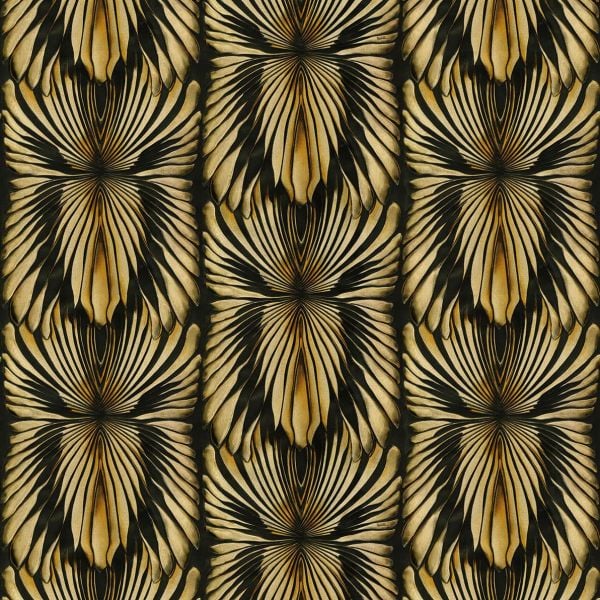 Roberto Cavalli 8 Nolu Koleksiyon Desenli Siyah Gold