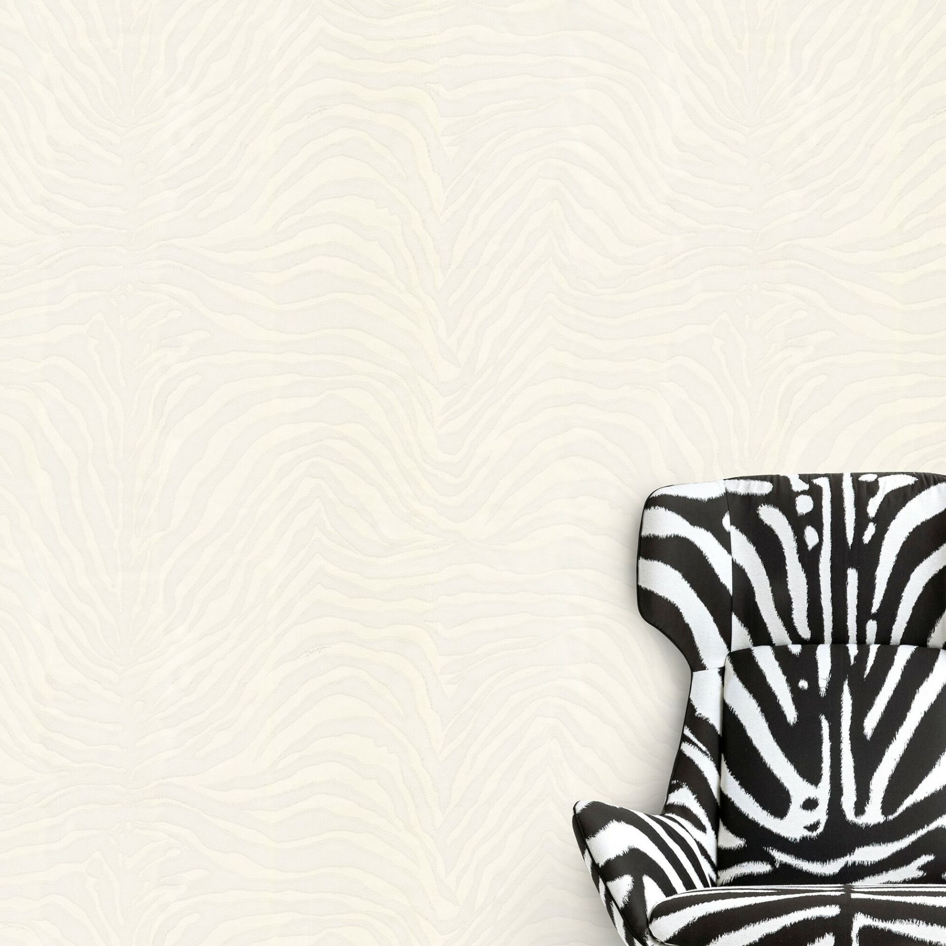 Dolce Gabbana Koleksiyonu Zebra Desen Duvar Kağıdı