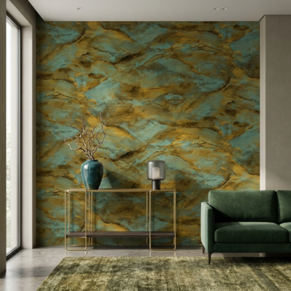 Rima Altera Koleksiyonu İthal Duvar Kağıdı Altera Turquoise Ore – 541304