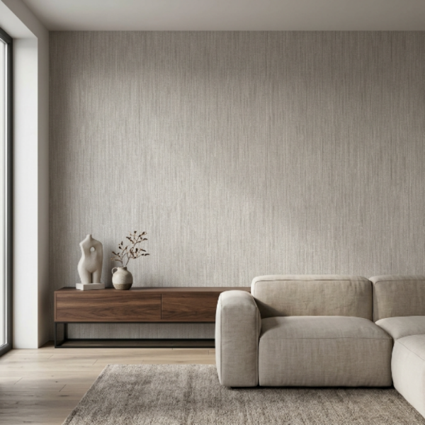 Rima Lurex Koleksiyonu İthal Duvar Kağıdı Lurex Pearl Grey – 541404
