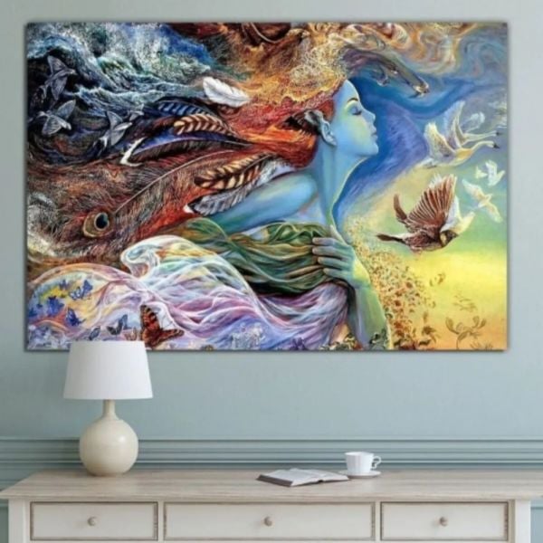 Uva Rüyalar Mistik Kadın Duvar Kağıdı