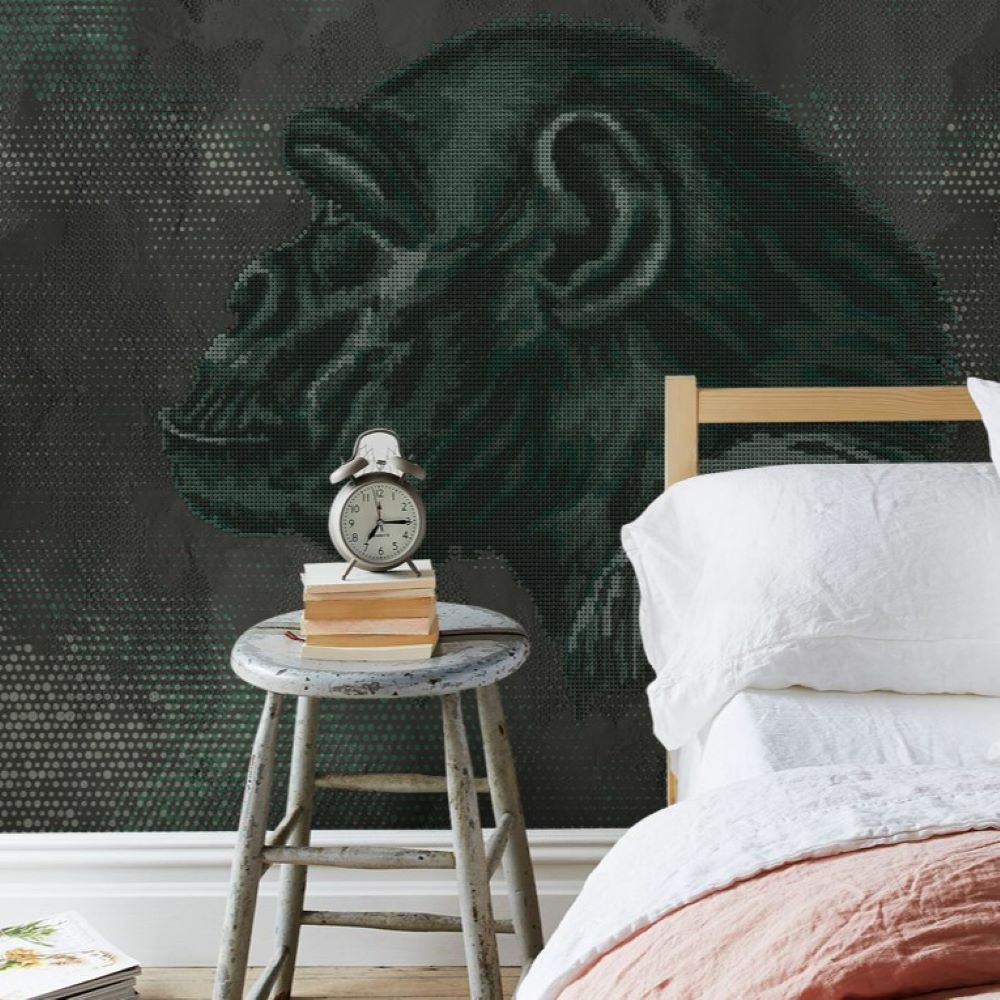 Big Gorilla Sanatsal Duvar Kağıdı