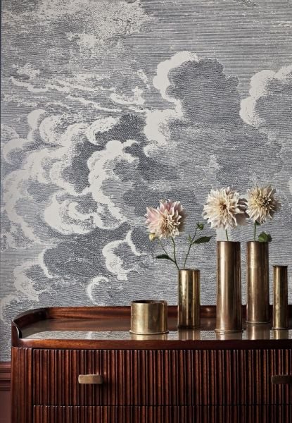 Fornasetti Dramatik Bulutlu Gökyüzü Duvar Kağıdı