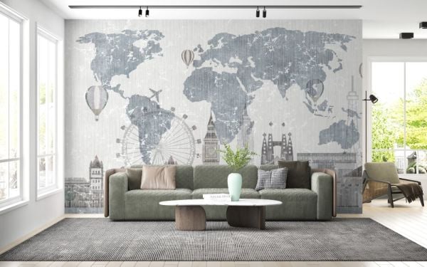 Londra Haritası Ve Özellikleri Duvar Kağıdı