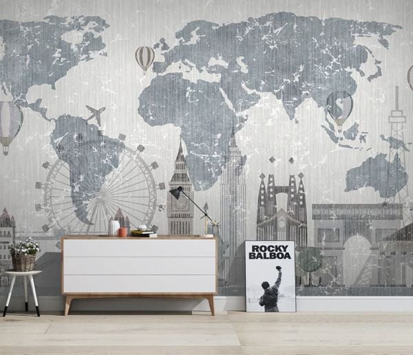 Londra Haritası Ve Özellikleri Duvar Kağıdı