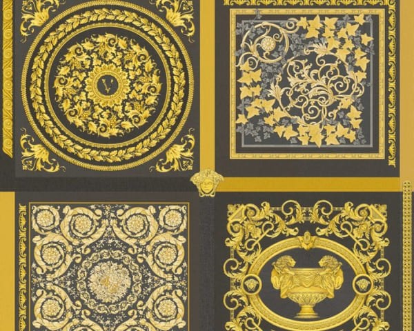 Versace 5 Barocco Mozaik Duvar Kağıdı