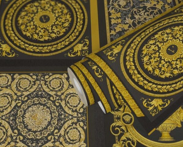 Versace 5 Barocco Mozaik Duvar Kağıdı