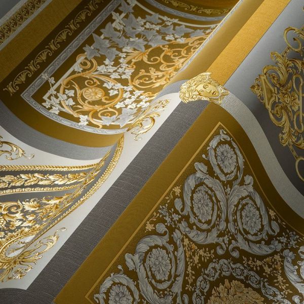 Versace 5 Barocco Mozaik Duvar Kağıdı