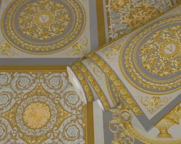 Versace 5 Barocco Mozaik Duvar Kağıdı