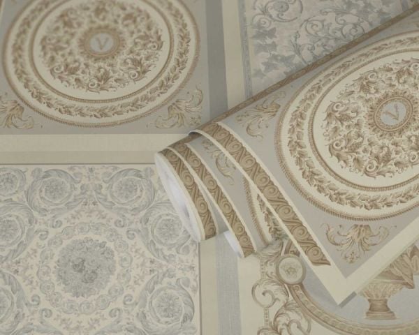Versace 5 Barocco Mozaik Duvar Kağıdı