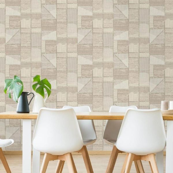 Missoni Home Ambientazione Geometrik Duvar Kağıdı