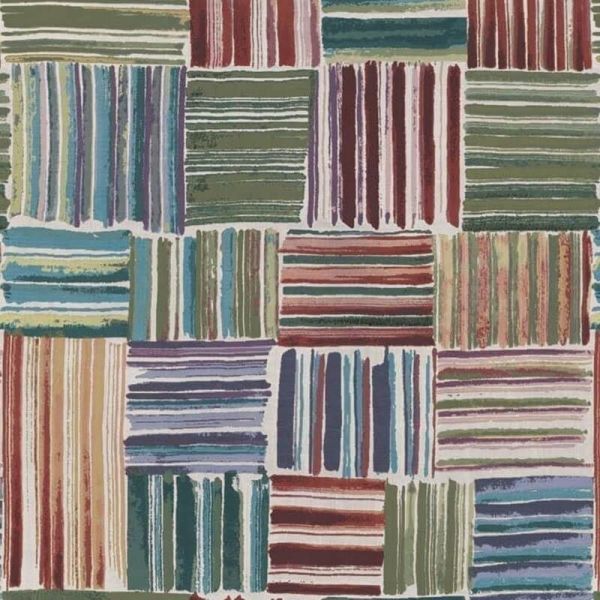 Missoni Home Patchwork Fırça Darbeli Dokulu Duvar Kağıdı