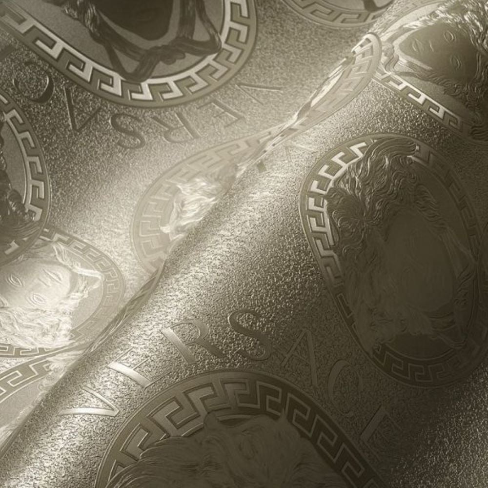 Versace 5 Virtus Vizon Medusa Duvar Kağıdı