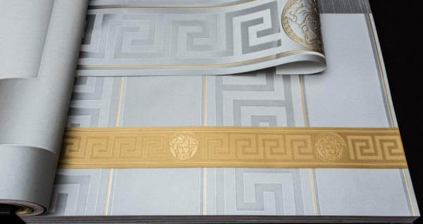 Versace Greek Ker Bordür Şerit Gold