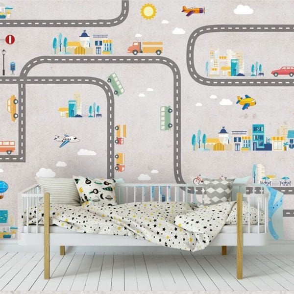 Trafik Işıkları Yollar Ve Araçlar Duvar Kağıdı