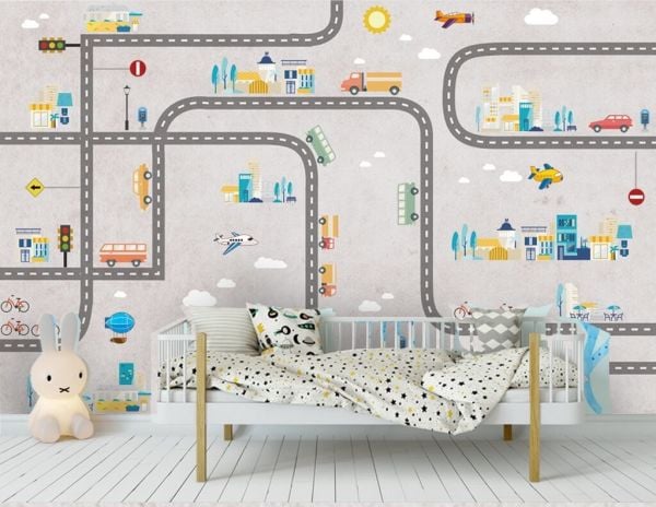 Trafik Işıkları Yollar Ve Araçlar Duvar Kağıdı