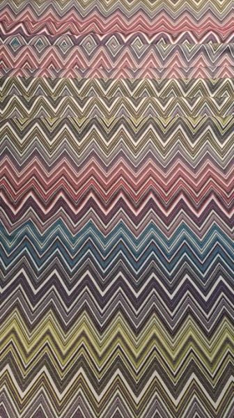 Zigzaglı Missoni Desen Döşemelik Kumaş