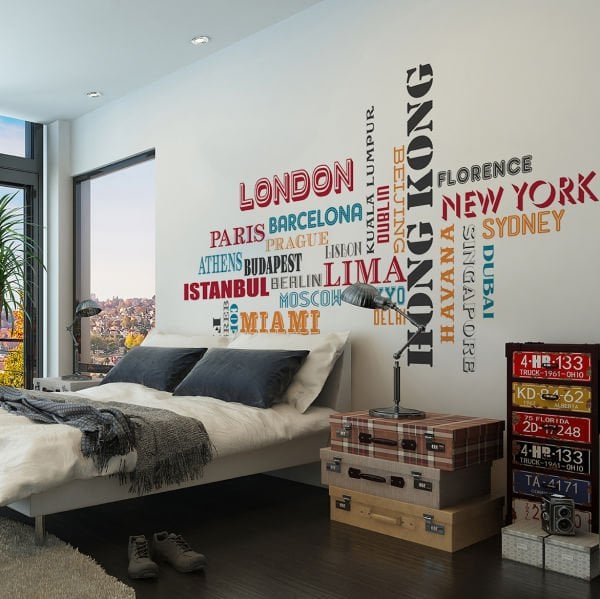 Dünya Başkentleri Yazıları Duvar Kağıdı