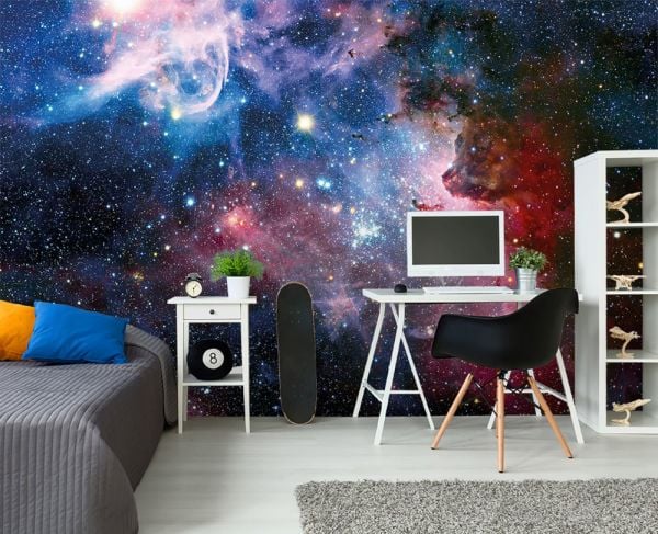 Uzay Gezegenler Yıldızlar Duvar Kağıdı